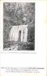Vintage Postcard Publicite Bourboule Cascades of Verniere To the Two Lyon Passages
