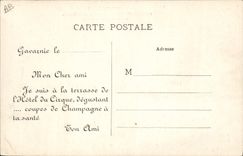 CPA Publicite Hotel du Cirque Gavarnie 