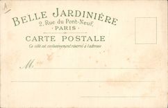 CPA Publicite Belle Jardiniere Rue du Pont Neuf Paris 