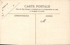 CPA Publicite Cirage Marcerou Avant le depart Bateau Barque 