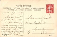 Vintage Postcard Illustrator Fantasy Child wife