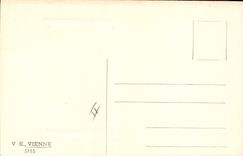 Vintage Postcard Illustrator Fantasy Noël Caleche