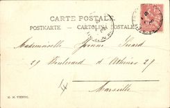 Vintage Postcard Illustrator Fantasy Woman Lapion Lamb