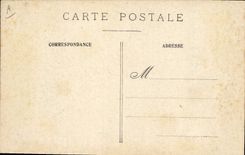 Vintage Postcard Paris Illustrator the Moulin-Rouge the evening