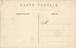 Vintage Postcard Paris Illustrator Avenue of the Wood of Boulogne Triumphal arch Dog