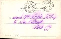 Vintage Postcard Paris Illustrator Boulevard Montmartre Madnesses Shepherdess