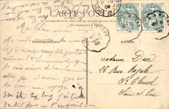 Postal PHARE Dieppe Barcos pesquero que vuelve a entrar al puerto