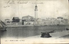 Vintage Postcard Grau Headlight the King