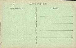 Postal PHARE el Grau de Rey Entree del puerto Barcos que vuelve a entrar pesqueros