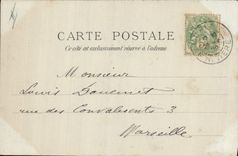 Vintage Postcard Phare Splits of Morlaix the Island Louet and the castle of the Bull