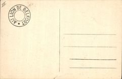 CPA Militaria Defenseurs de Belfort 1870 1871 Lion 