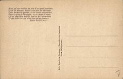 Vintage Postcard Militaria Boulogne on Sea the Gambetta quay and the Street Boston Before and after the war