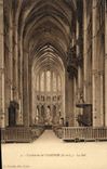 CPA Orgue Cathedrale de Chartres La nef