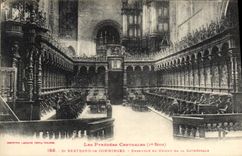 CPA Orgue St Bertrand de Comminges Ensemble du choeur de la cathedrale