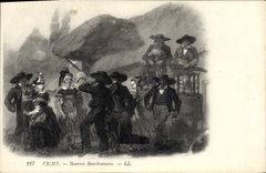 Vintage Postcard Auvergne Folklore the Vichy Faggot