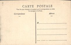 Vintage Postcard Folklore Wine Vineyard Grape harvest Moet Champagne and Chandon Station of electricity