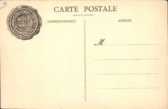 Postal Folclore Vino Viñedo Vendimias Champaña Moet y Chandon las vendimias tienen el Mesnil sobre Oger