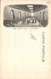 Vintage Postcard Folklore Wine Vineyard Grape harvest Champagne Rheims Town hall Vue of a cellar has desks