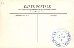 Vintage Postcard Folklore Wine Vineyard Grape harvest in the Medoc the arrival has the vine SIGNAL