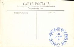 Vintage Postcard Folklore Wine Vineyard Grape harvest in the Medoc the loading of the grape SIGNAL