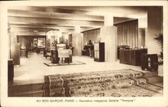Vintage Postcard Publicity In Bon Marché Paris New stores Pomone Gallery