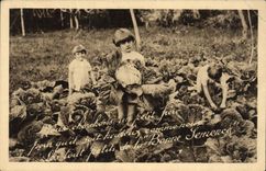 Vintage Postcard Publicity Good Seed Children