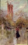 CPA Paris Illustrateur La Tour Saint Jacques 