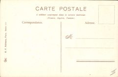 Postal Fantasia Flores Lirios del valle Lila