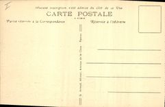 Vintage Postcard Holy Headlight Georges de Didonne Night effect