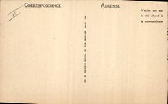 Vintage Postcard Phare has low tide and the casino Trouville Reine of the beaches