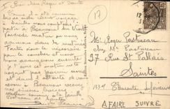 Vintage Postcard Headlight St Georges de Didonne rocks of hell and the point of Suzac