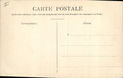 Vintage Postcard Boulogne Headlight on Sea Boats of sin Boats