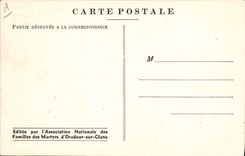 Modern Postcard Militaria Oradour on Gleans Lesparat Sawmill