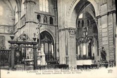 CPA Orgue Langres Cathedrale Saint Mammes Pourtour du choeur 