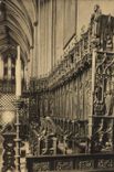 CPA Orgue Fribourg Cathedrale de St Nicolas Les stalles