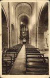 CPA Orgue Saint Guilhem le Desert Interieur de l'eglise abbatiale Le nef les orgues