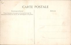 Vintage Postcard Vin Grape harvest One comprises in the path