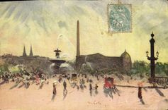CPA Fantaisie Illustrateur Paris 