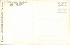 Postal Fantasia Flores Dhalia