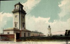 Vintage Postcard Phares of Heve Saint Addresses