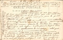 Vintage Postcard Headlight of the Cape Ferrat Surroundings of Nice