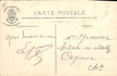 Vintage Postcard Headlight of Biarritz