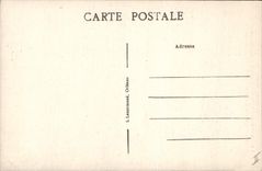 Postal Órgano San Benito sobre Loira Interior de la basílica Santuario