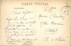 CPA Folklore Auvergne La Bourree 