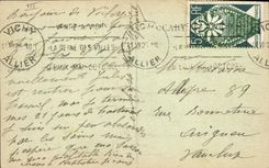 CPA Folklore Le Bourbonnais Invitation a la noce Mariage 