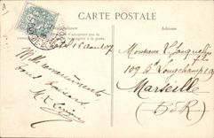 CPA Folklore Auvergne La Bourree 