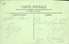 CPA Folklore Auvergne Un bapteme 