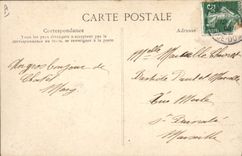 CPA Folklore Auvergne La Bourree 