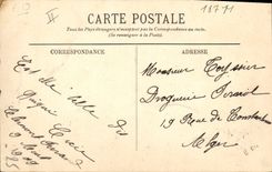 CPA Folklore Auvergne Vieille paysanne 