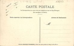 CPA Folklore Le Velay Mous Esclos 